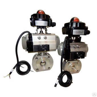 Пневмопривод поворотный ISO5211/DIN3337, типоразмер 83, угол поворота 90 град.кр.м. 29,7-118,8 при давлении 2-8 Бар