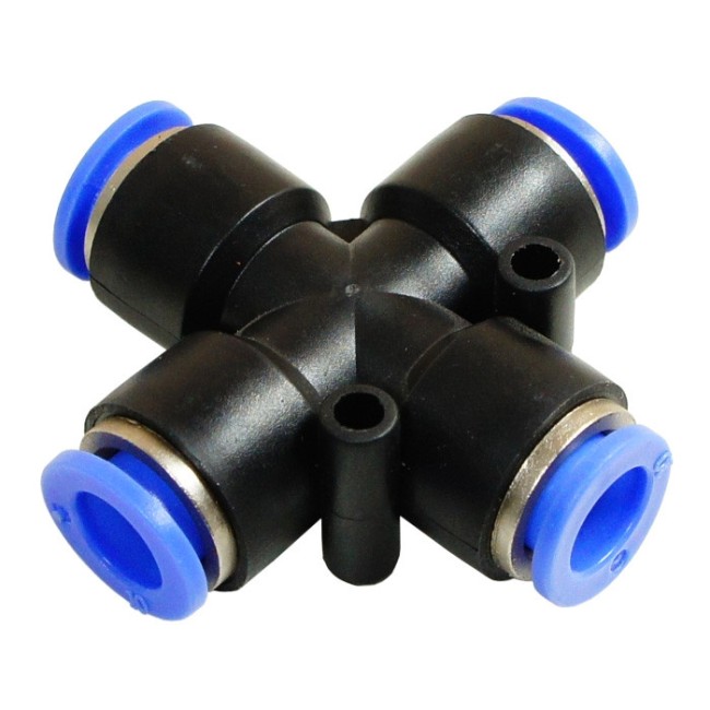 Фитинг цанговый крест (PZA 10)