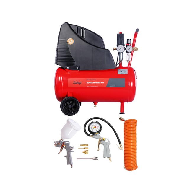 Компрессор HOUSE MASTER KIT+ 5 предметов Fubag - 8213800KOA610 (8213800KOA541)