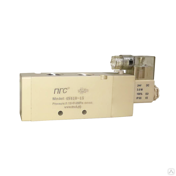 5/2 Пневмораспределитель с односторонним ЭМУ (4V210-06-DC24V) 5/2 Пневмораспределитель с односторонним ЭМУ (4V210-06-DC24V)