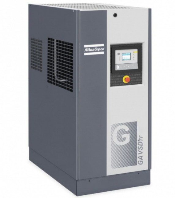 Винтовой компрессор Atlas Copco GA15 VSD+13FF/400В 3ф 50 Гц без N/CE (с осушителем) Винтовой компрессор Atlas Copco GA15 VSD+13FF/400В 3ф 50 Гц без N/CE (с осушителем)