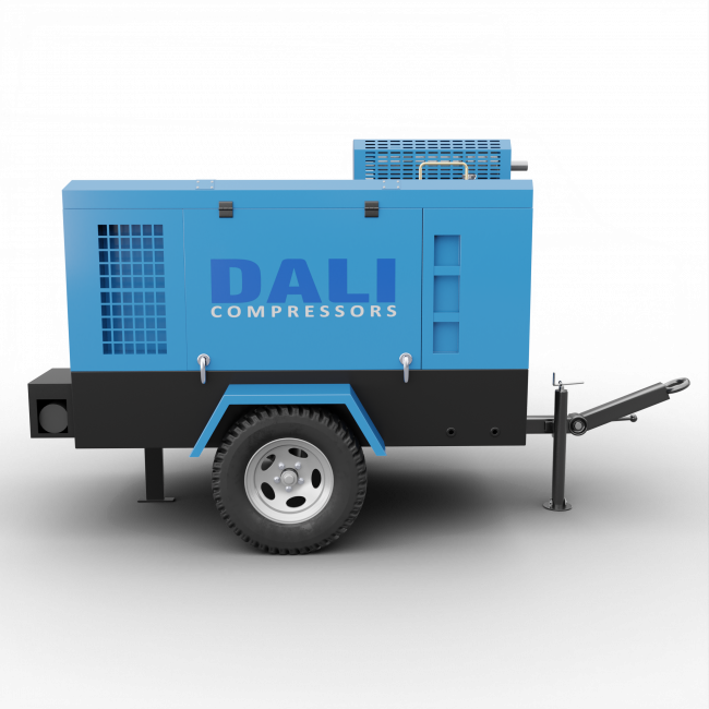 Передвижной компрессор Dali DLCY-12/12F-C (CUMMINS)