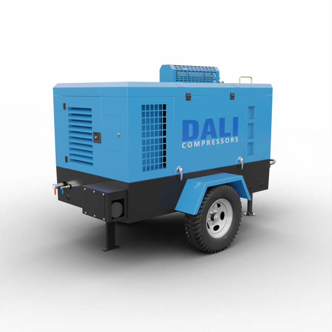 Передвижной компрессор Dali DLCY-12/12F-C (CUMMINS)
