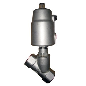 Клапан отсечной седельный 1/2" , НЗ, нерж. ст. 304