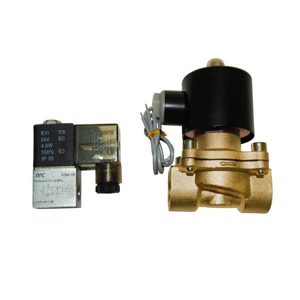 Клапан пневматический с ЭМУ КЭМ400-40 AC220V 2/2, G1 1/2", 0-0.7MPa Клапан пневматический с ЭМУ КЭМ400-40 AC220V 2/2, G1 1/2", 0-0.7MPa